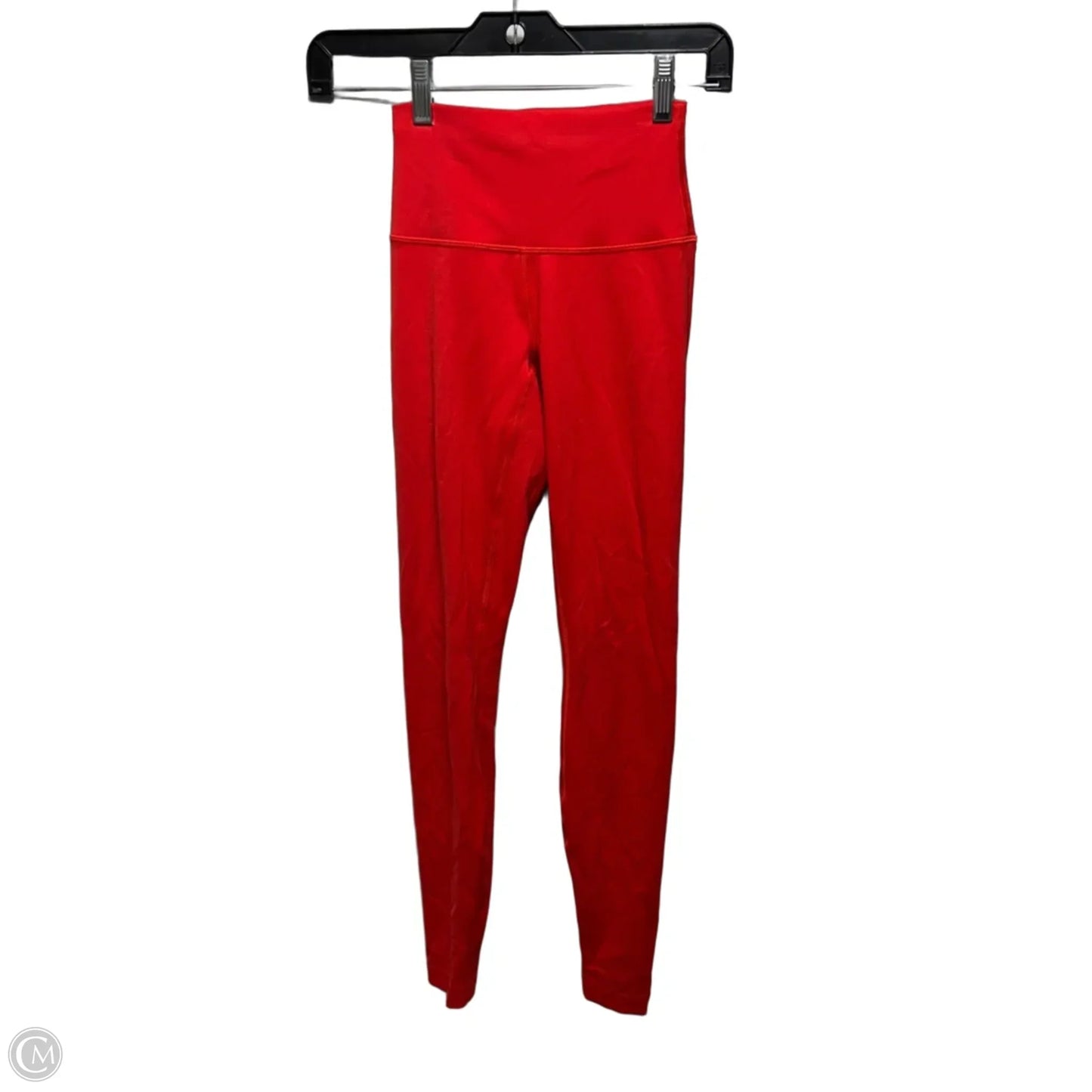 Athletic Leggings By Lululemon In Red, Size: 2