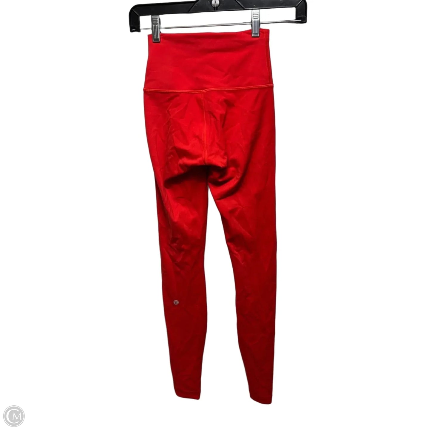 Athletic Leggings By Lululemon In Red, Size: 2