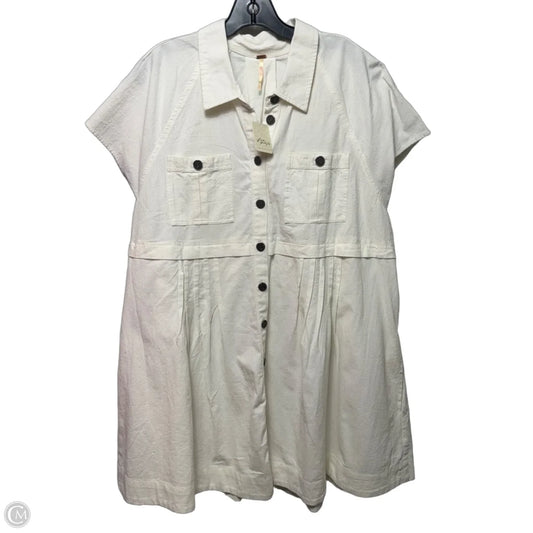 Dress Casual Short By Free People In Cream, Size: Xl