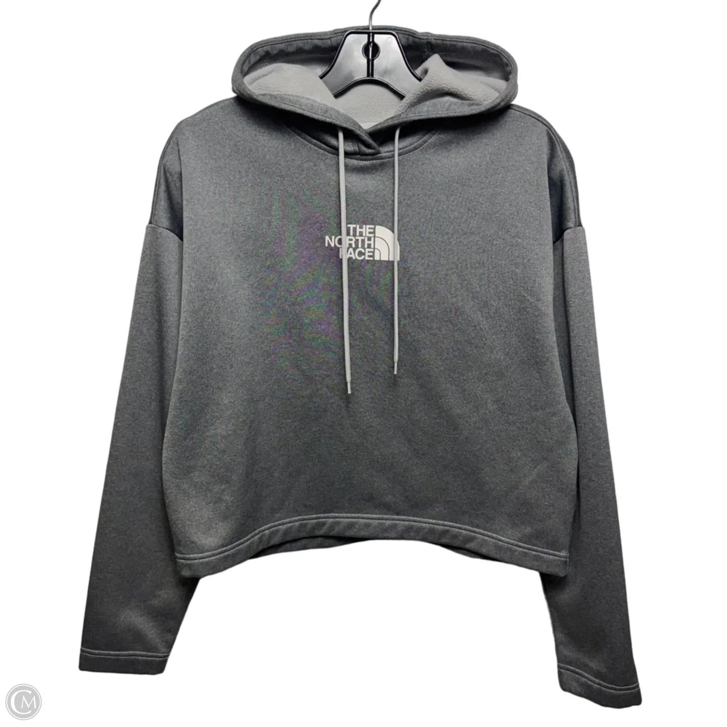 Sweatshirt Hoodie By The North Face In Grey, Size: S