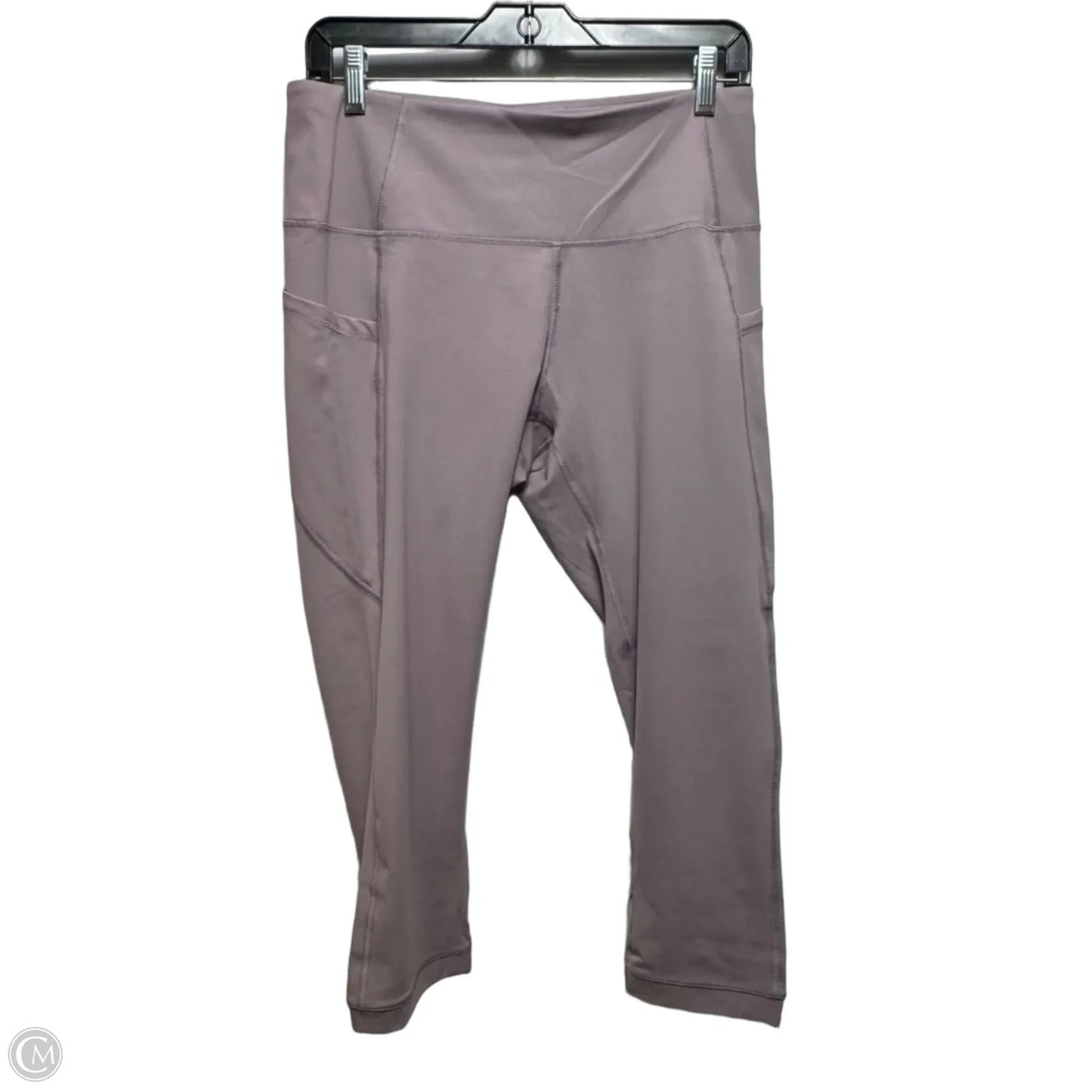 Athletic Leggings By Apana In Mauve, Size: L