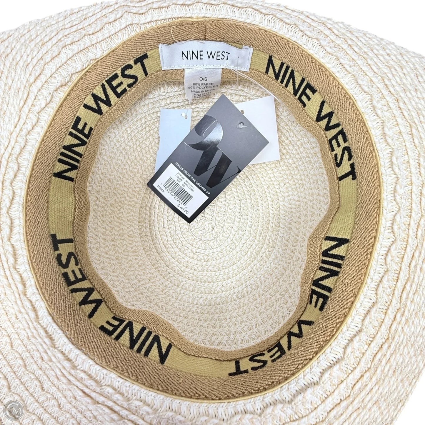 UPF 50+ Packable Adjustable Sun Hat By Nine West