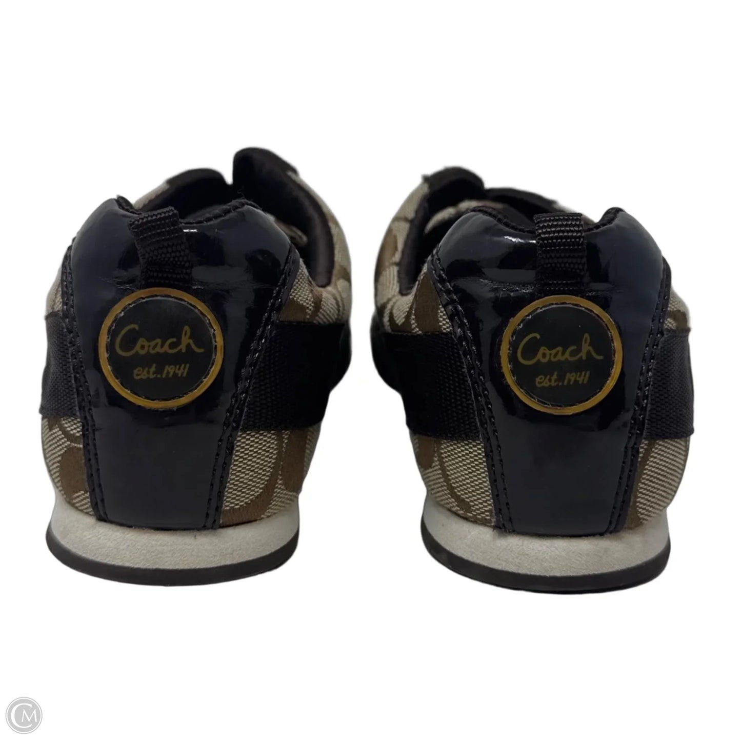 Harmonie Shoes Designer By Coach In Brown & Tan, Size: 7
