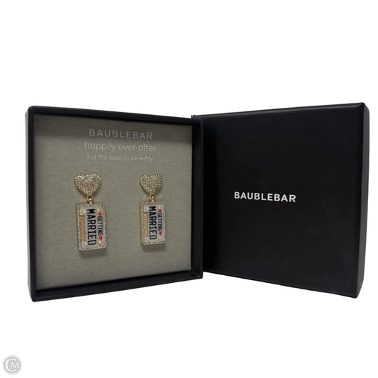 Just Married Drop Earrings By Baublebar