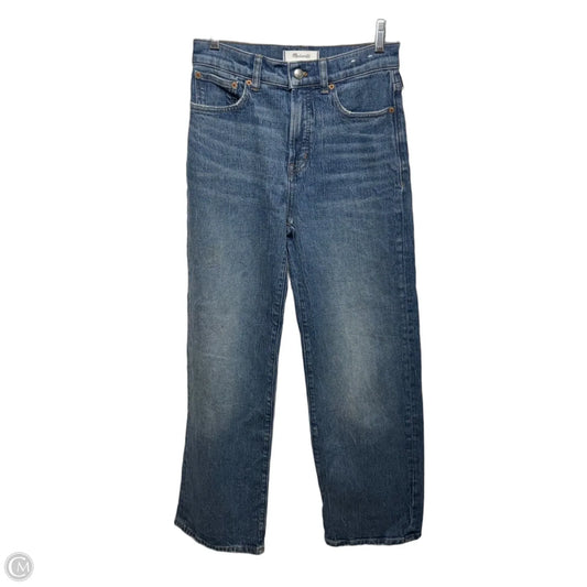 The Perfect Vintage Wide Leg Jeans By Madewell In Blue Denim, Size: 0/25