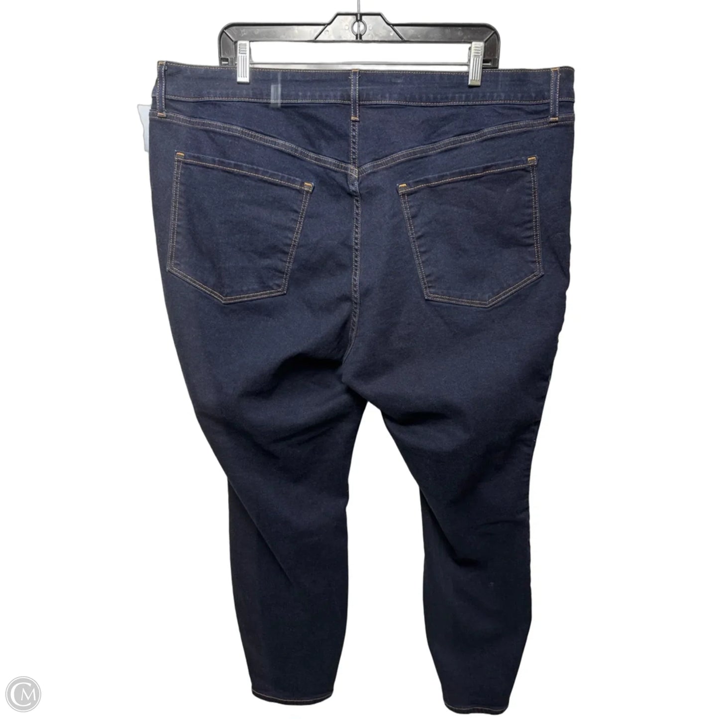 Rockstar Super Skinny Jeans By Old Navy In Blue Denim, Size: 24