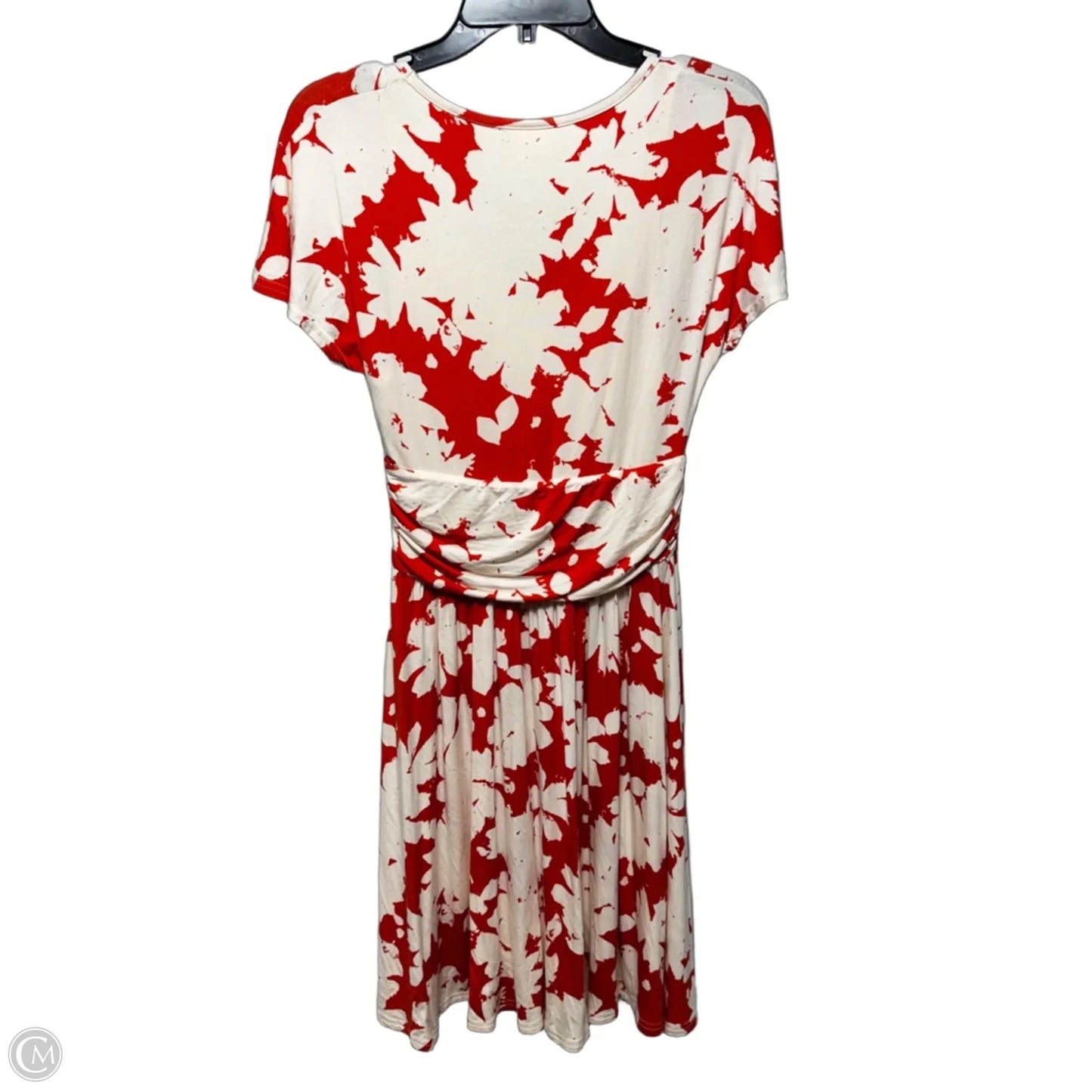 Summer Breeze Dress By Maeve In Cream & Orange, Size: S