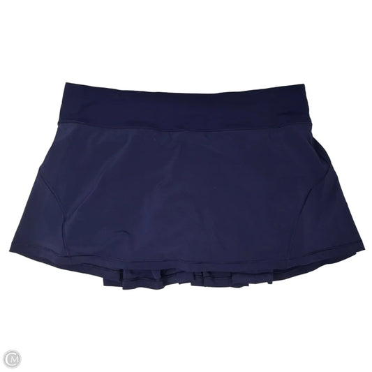 Athletic Skort By Lululemon In Purple, Size: 10