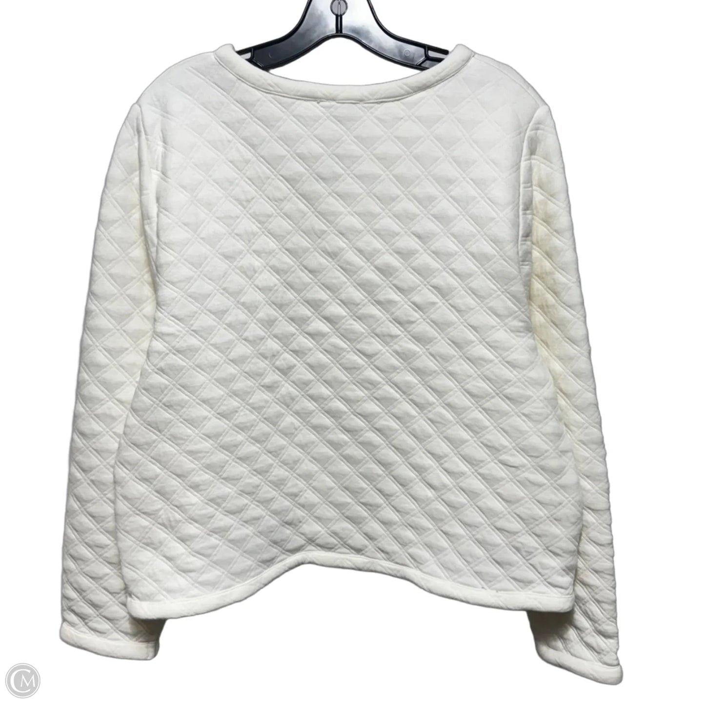 Quilted Jacket By J. Crew In Cream, Size: L