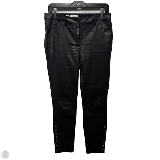 Studded Pants By Per Se In Black, Size: 4