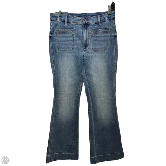 High Rise Flare Jeans By J. Jill In Blue Denim, Size: 6