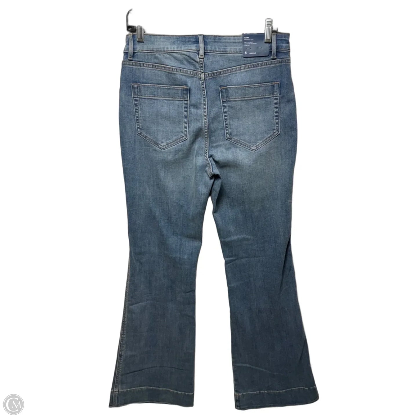 High Rise Flare Jeans By J. Jill In Blue Denim, Size: 6
