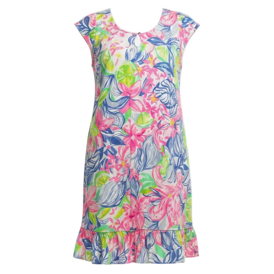 Rejina Dress Designer By Lilly Pulitzer In Multi Havana Cocktail, Size: L