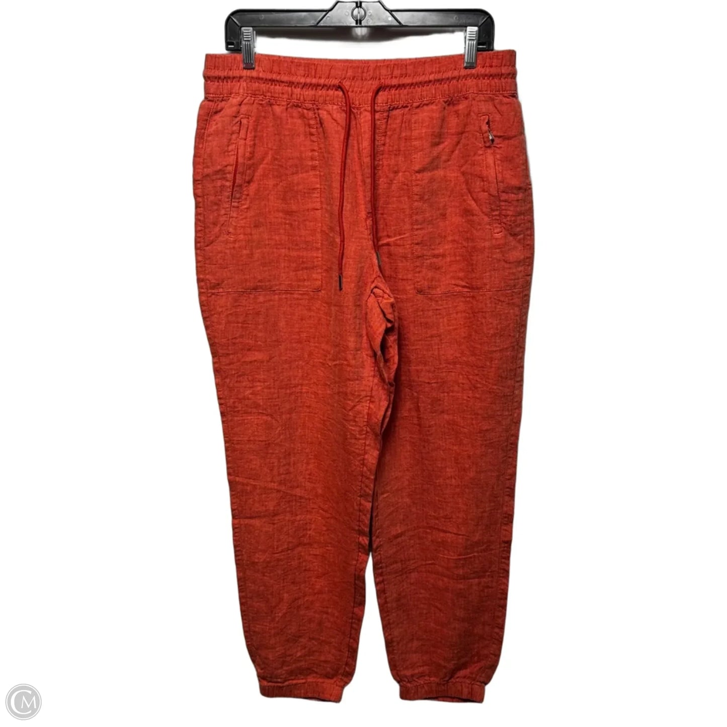 Jogger Pants Linen By Athleta In Orange, Size: 10