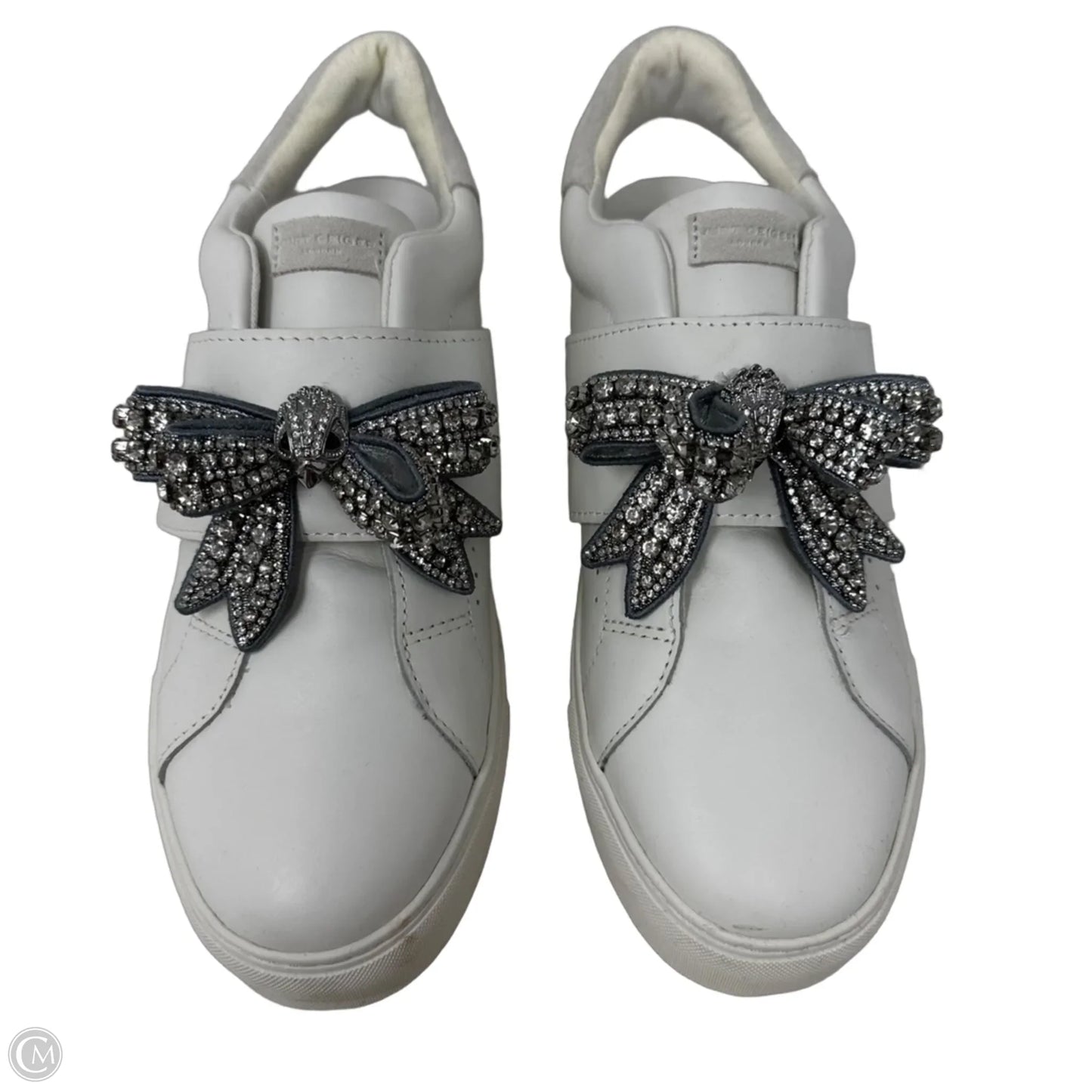 Laney Bow Trainers Shoes Designer By Kurt Geiger In White, Size: 11 (42)