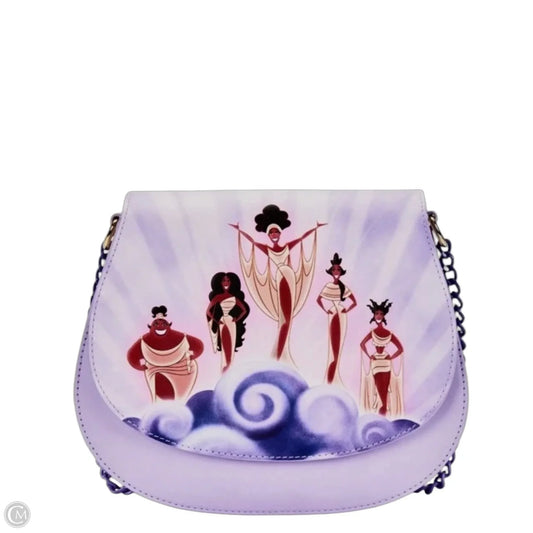 Disney Hercules Muses Clouds Crossbody Bag By Loungefly, Size: Small