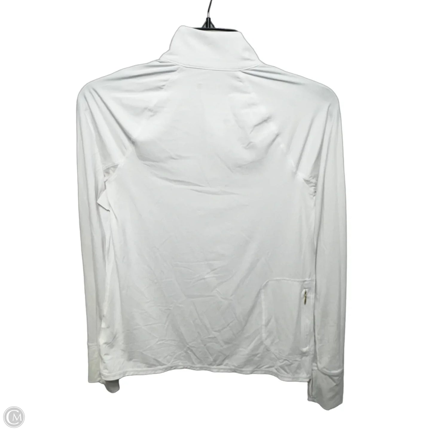 Marion Half-Zip Sunguard Top Designer By Luxletic Lilly Pulitzer In White, Size: XS