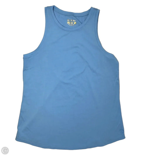 UPF 50+ Luxletic Westley Tank Top Designer By Luxletic Lilly Pulitzer In Blue, Size: Xs