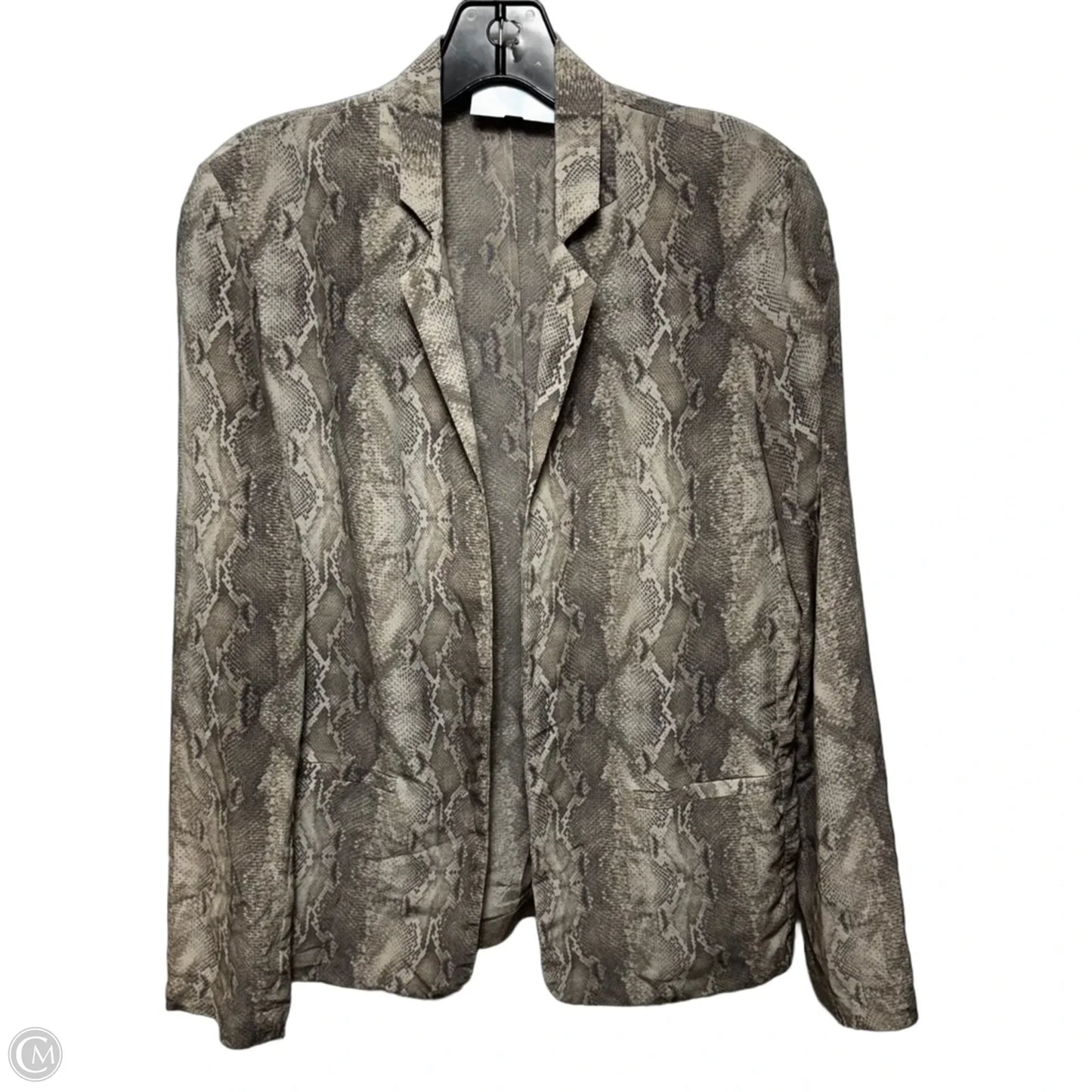 Silk Cardigan By Babaton In Snakeskin Print, Size: 00