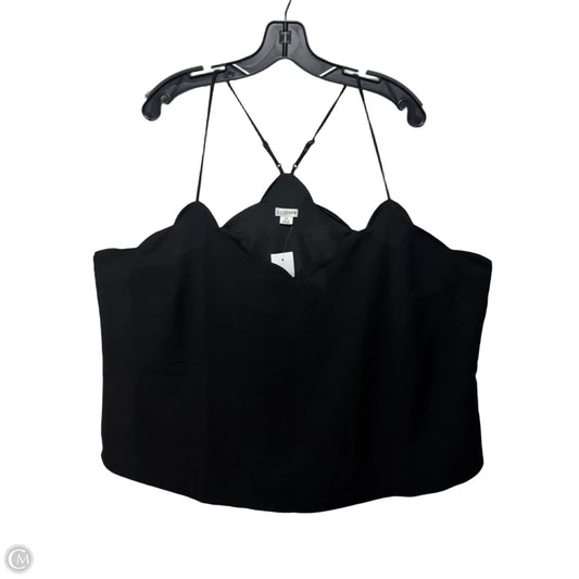 Top Sleeveless By J. Crew In Black, Size: 24