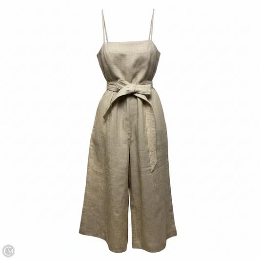 Linen Jumpsuit By J. Crew In Striped Pattern, Size: 6p