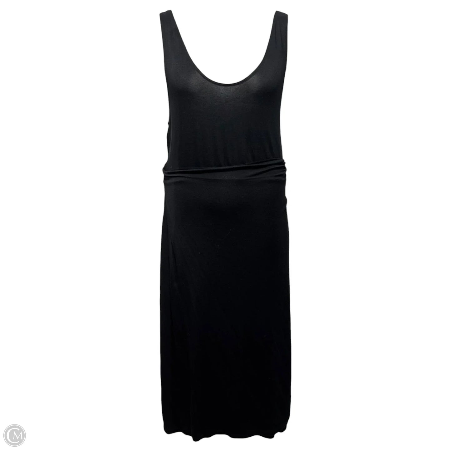 Sleeveless Faux Wrap Dress By Vince In Black, Size: XL