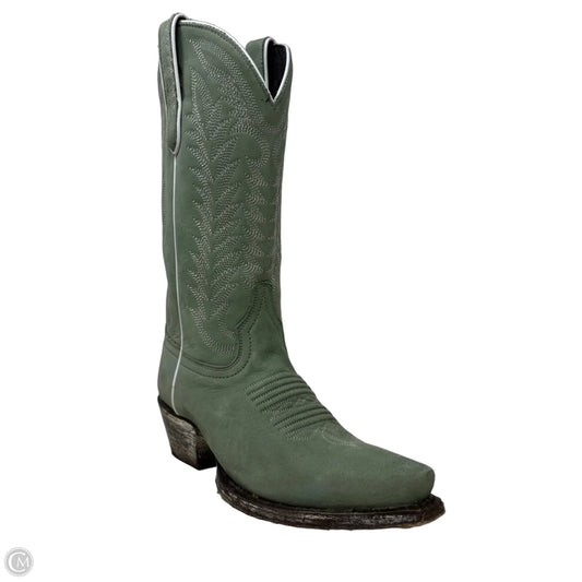 Arkansas Ciel Snip Toe Western Boots By Caborca Silver by Liberty Black In Green, Size: 7.5