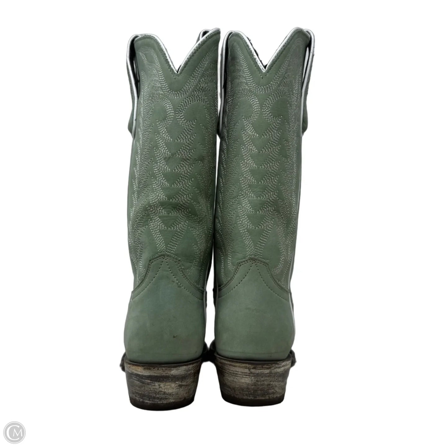Arkansas Ciel Snip Toe Western Boots By Caborca Silver by Liberty Black In Green, Size: 7.5
