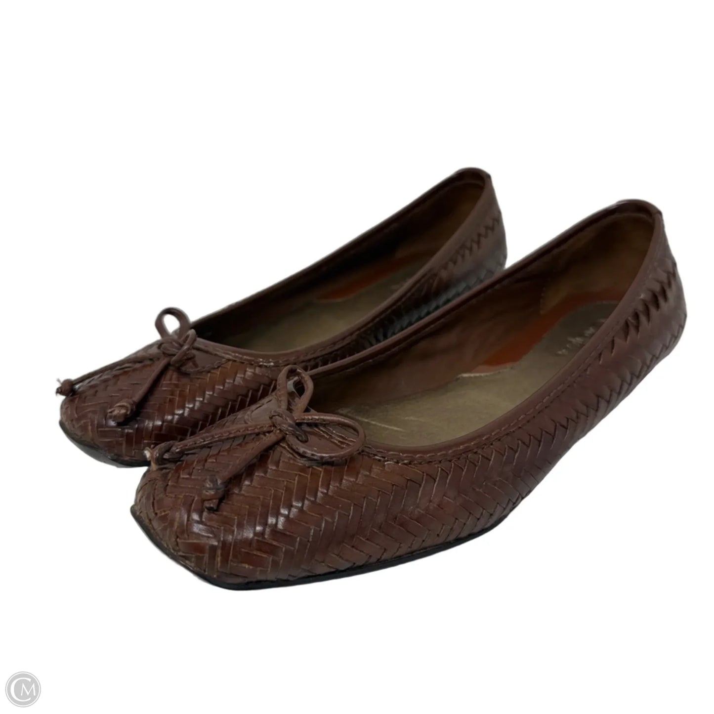 Gwenythe Ballet Flats By Cole-haan In Saddle Tan, Size: 7.5