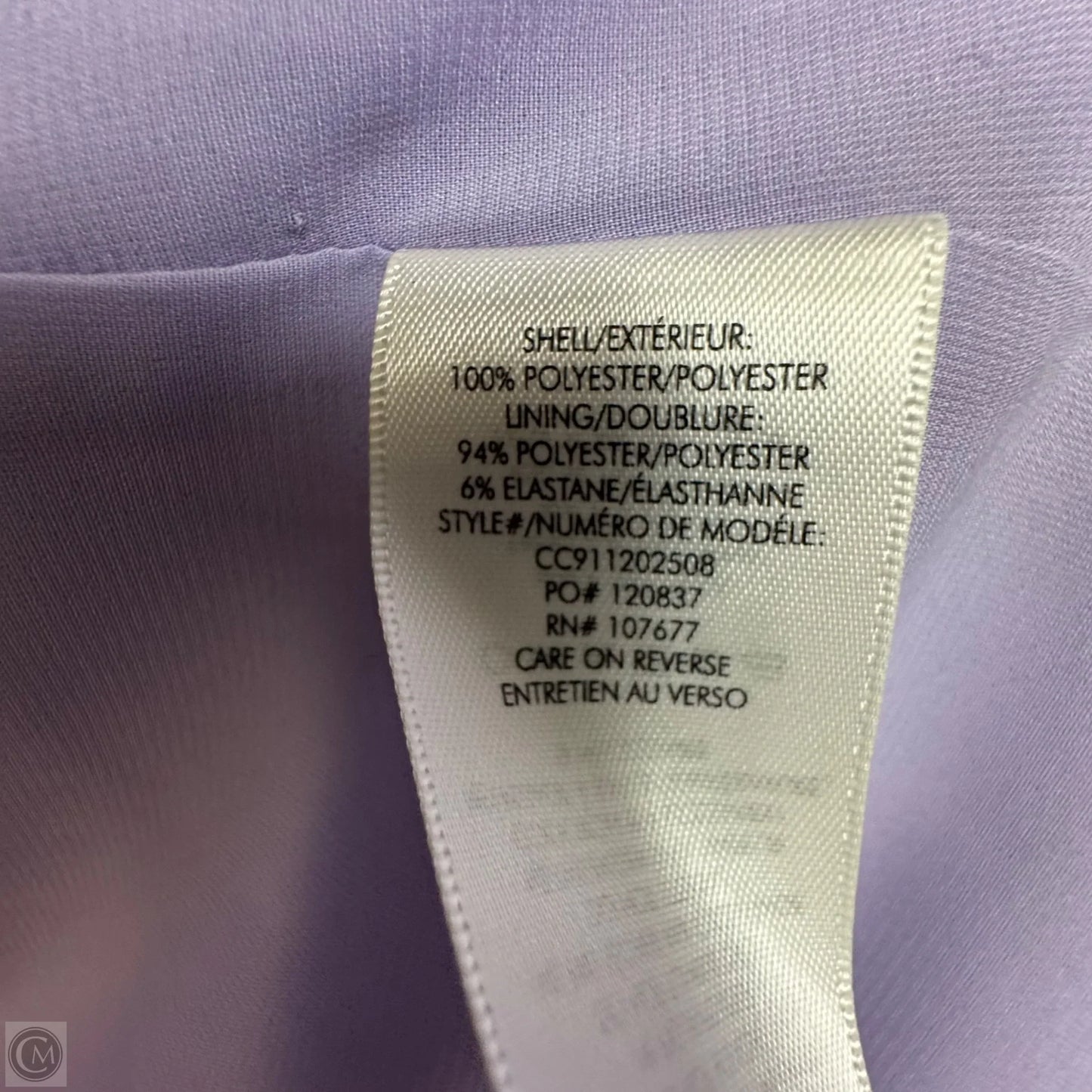 Gem Shift Dress Designer By Alice + Olivia In Lavender, Size: 8