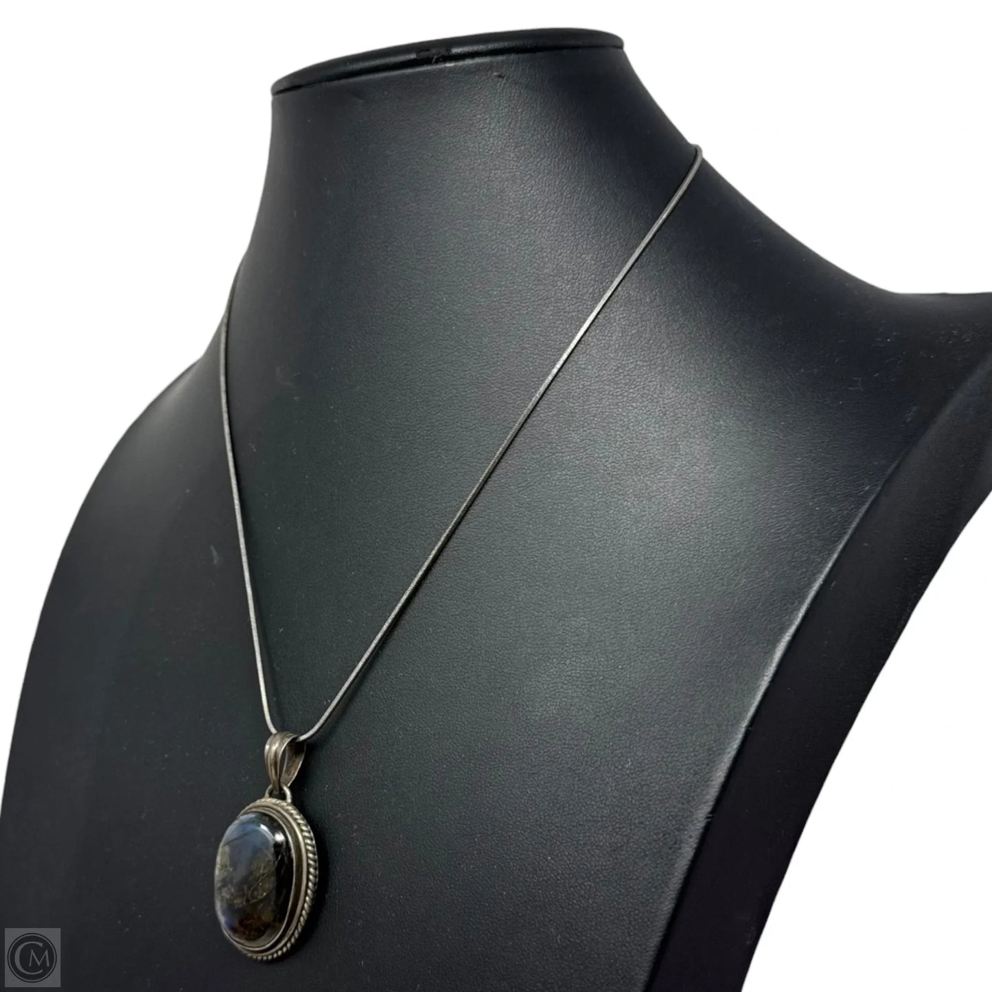 Labradorite Necklace Sterling Silver