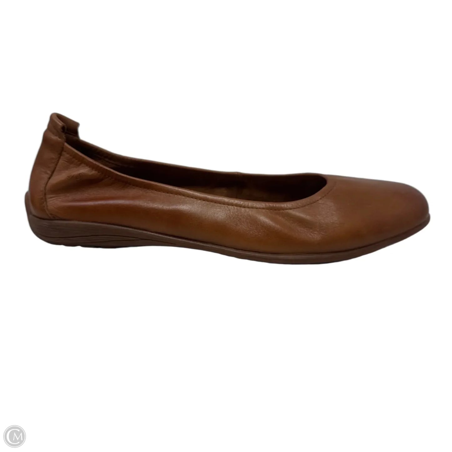Fenja 01 Leather Ballet Flats By Josef Seibel In Brown, Size: 11.5