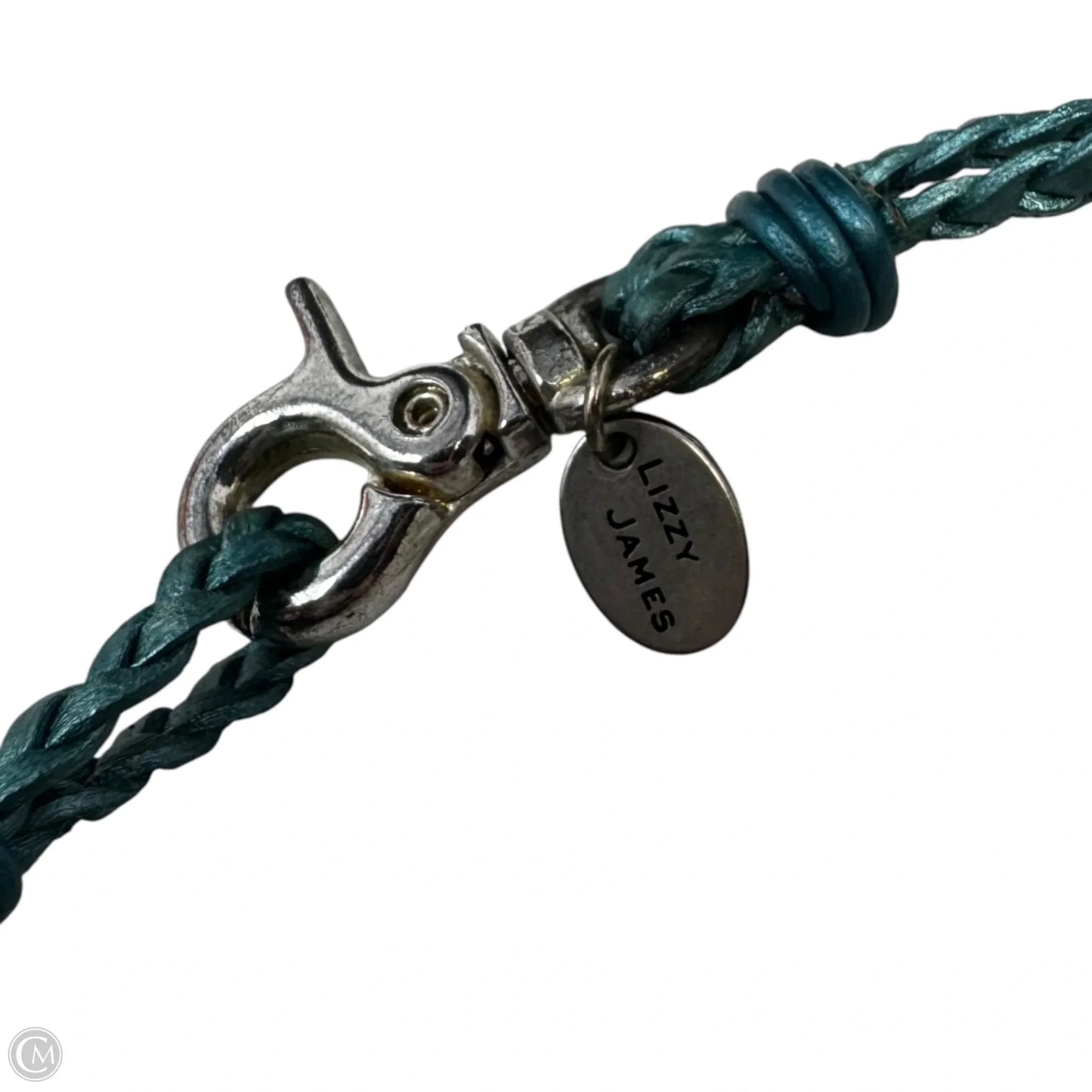Braided Tubular Bead Choker Necklace By Lizzy James