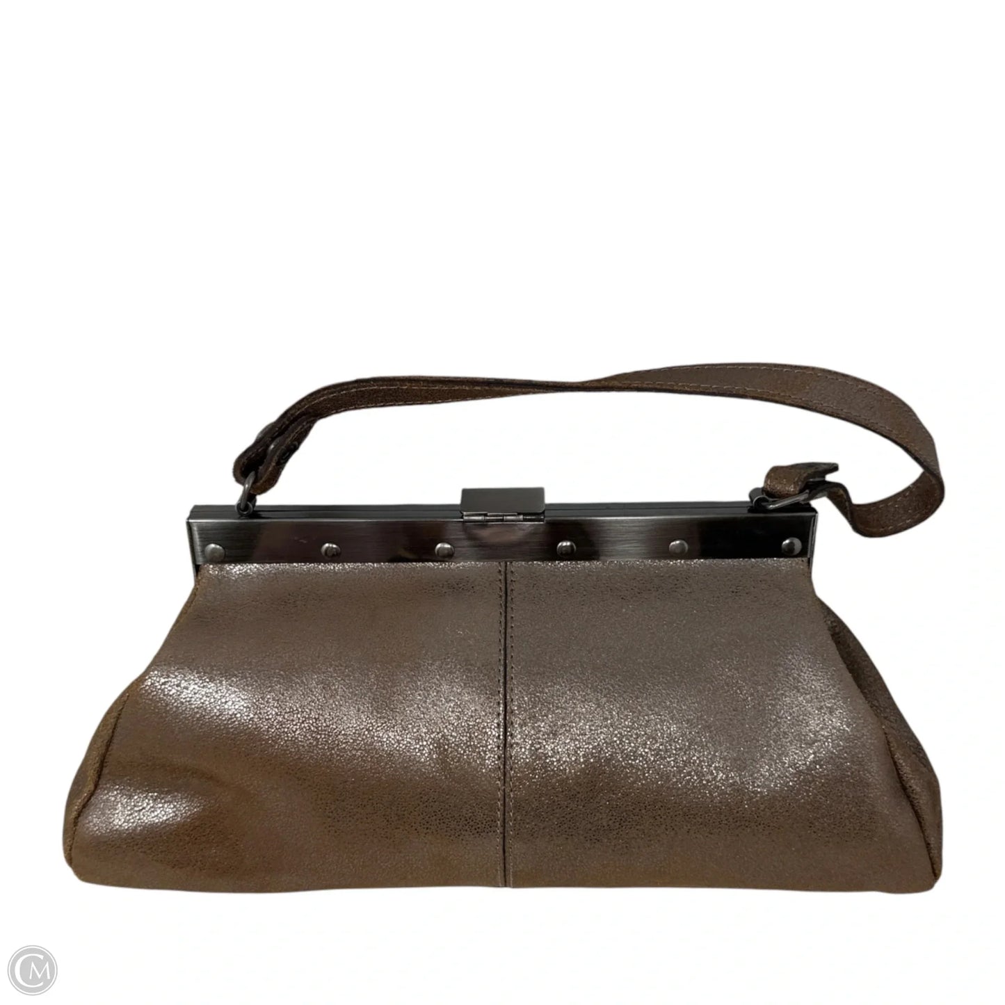 Ferrara Frame Bag Metallic Vintage Coin Collection Edition Designer By Patricia Nash, Size: Medium