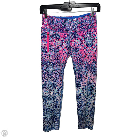 Athletic Leggings Pants Designer By Luxletic Lilly Pulitzer In Animal Print, Size: S