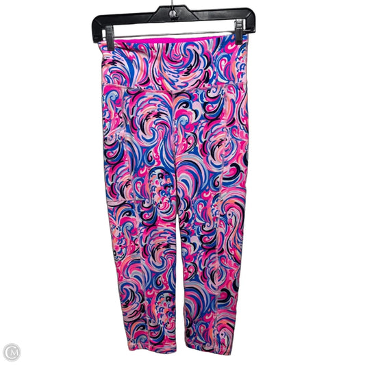 Athletic Leggings Pants Designer By Luxletic Lilly Pulitzer In Multi-colored, Size: S