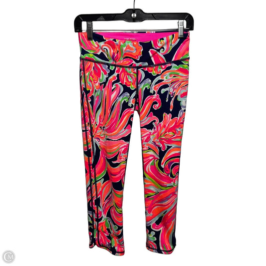 Athletic Leggings Pants Designer By Luxletic Lilly Pulitzer In Multi-colored, Size: S