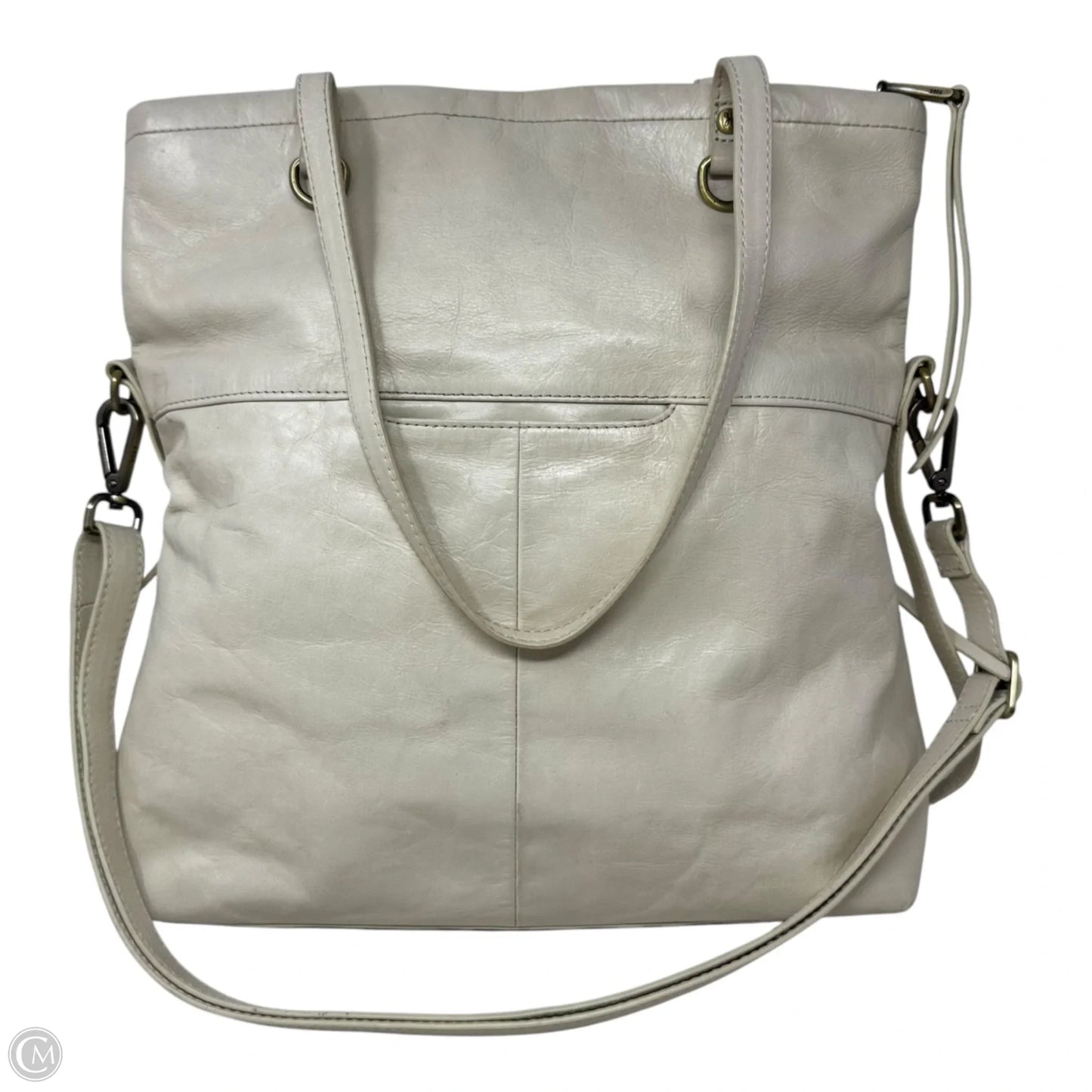 Temper Satchel Handbag Leather By Hobo Intl, Size: Large