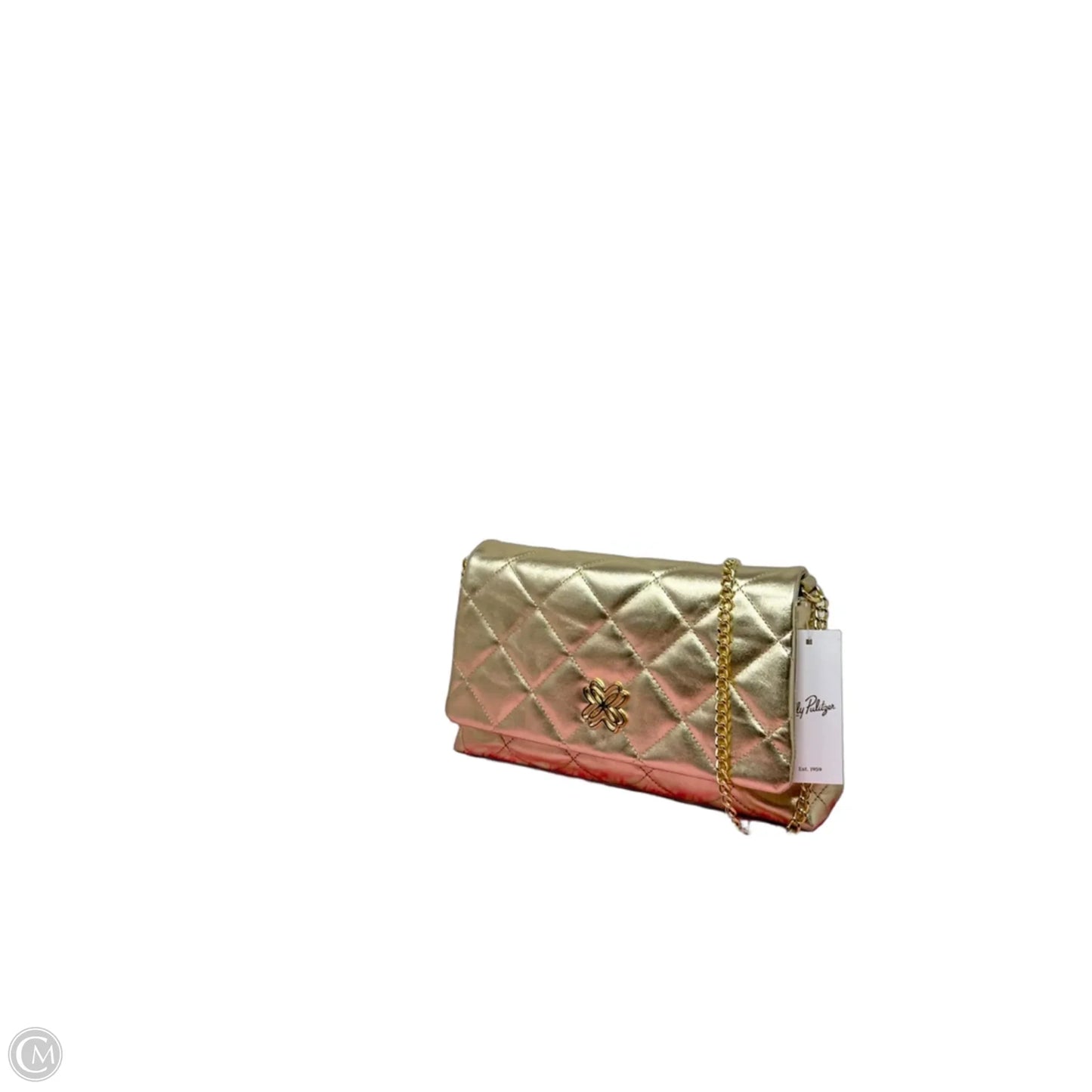 Matea QuiltedLeather Crossbody Clutch Designer By Lilly Pulitzer, Size: Small