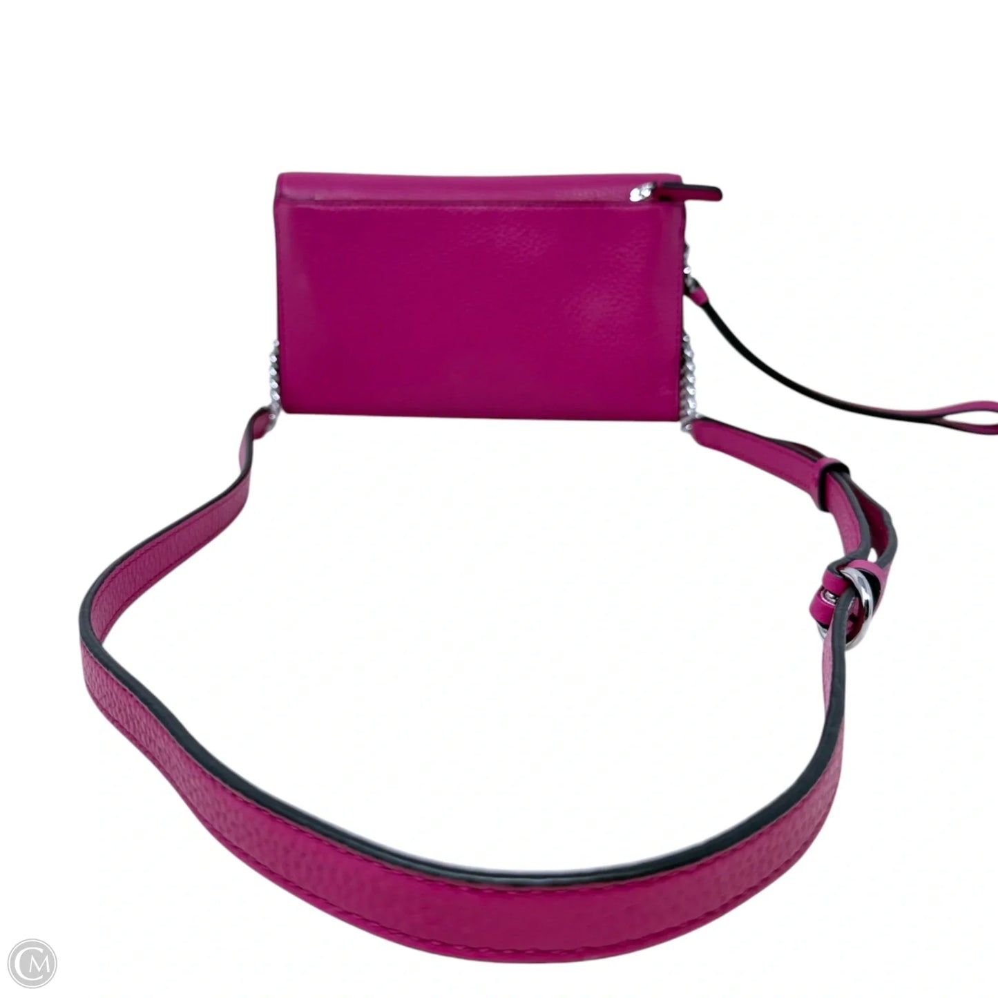 Pebbled Leather Convertible Wristlet/Wallet/Crossbody Designer By Karl Lagerfeld, Size: Small