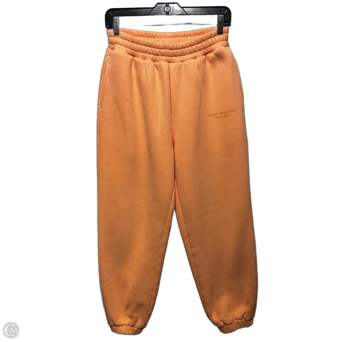 Hoodie & Sweatpant Set By Comfrt In Orange, Size: S/M