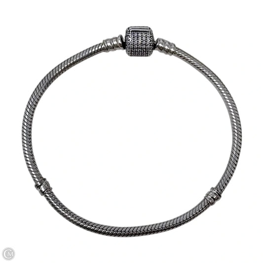 Moments Pavé Clasp Bracelet Sterling Silver By Pandora