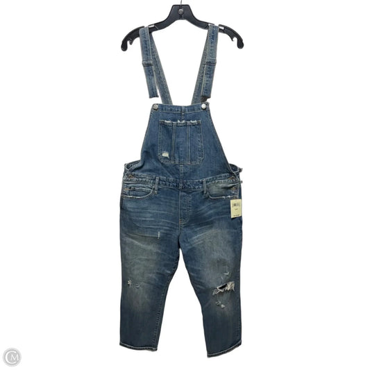 Overalls By Lucky Brand In Blue Denim, Size: L