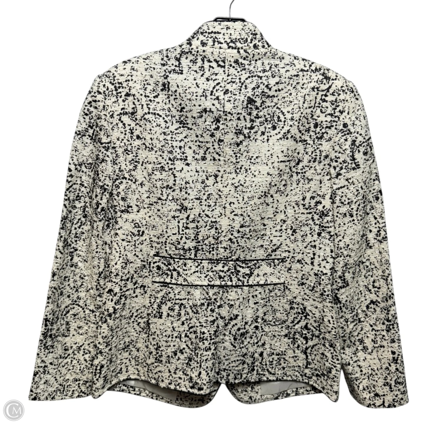 Adelina Blazer By Santorelli In Black & White, Size: 6