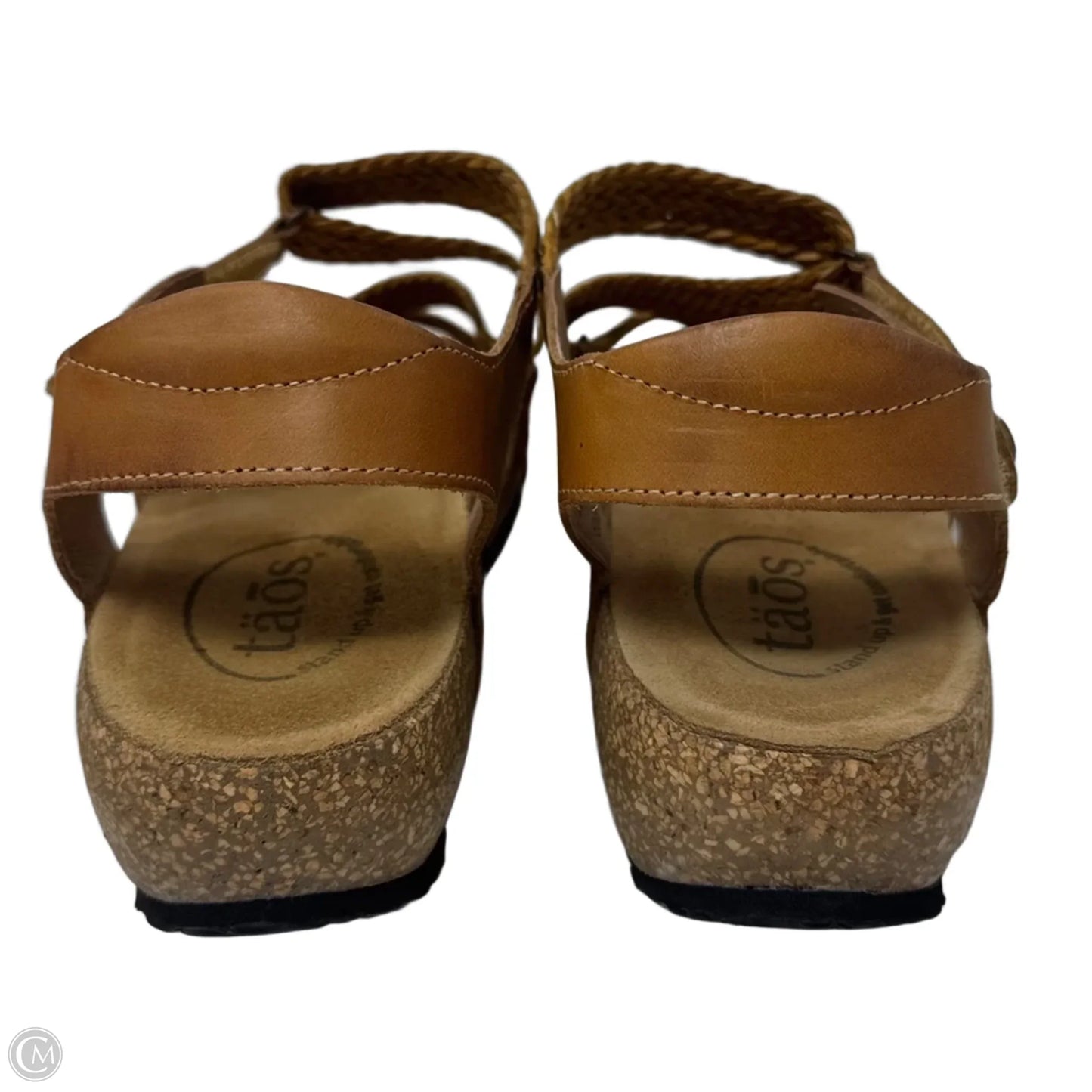 Trulie Wedge Sandals By Taos In Tan, Size: 8.5