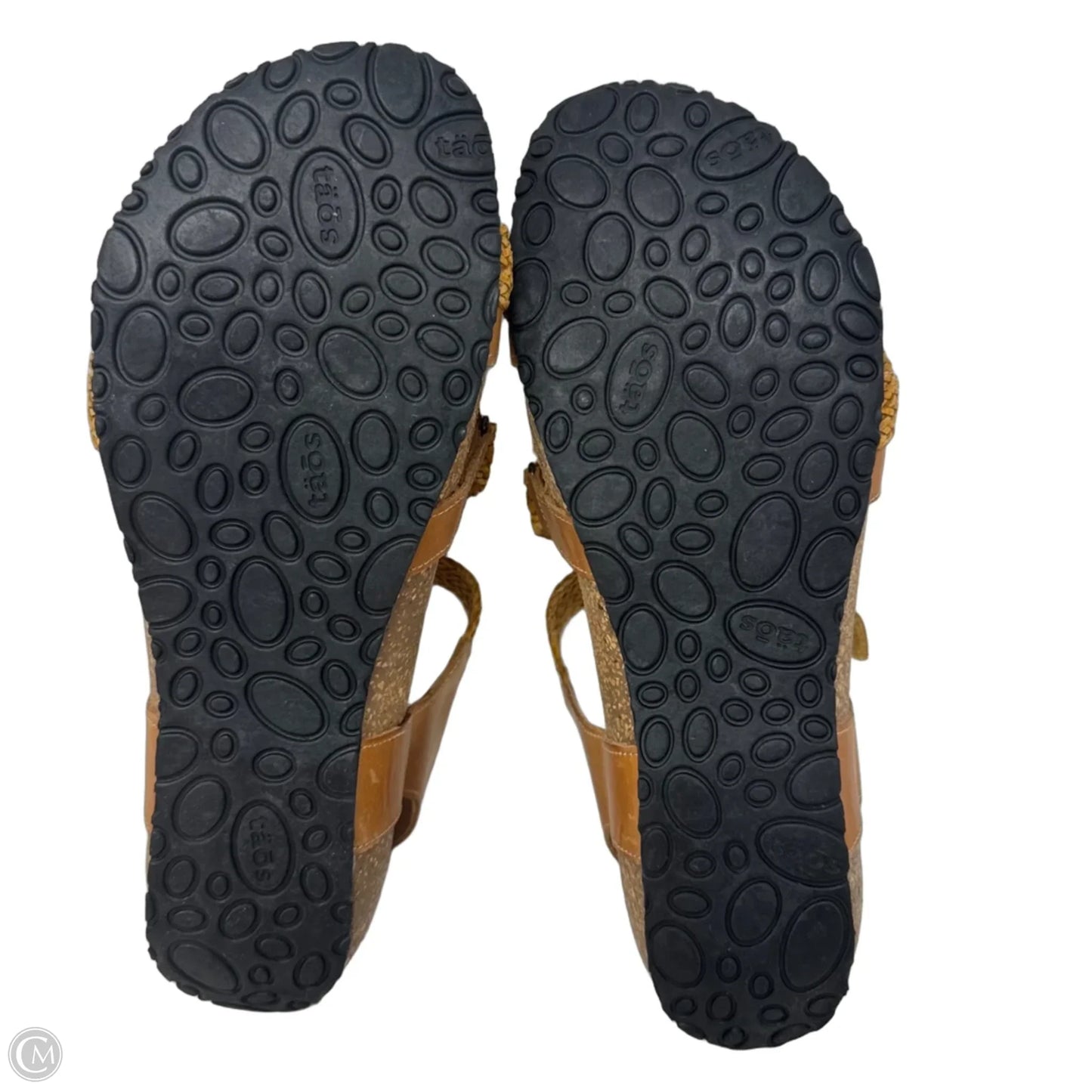 Trulie Wedge Sandals By Taos In Tan, Size: 8.5