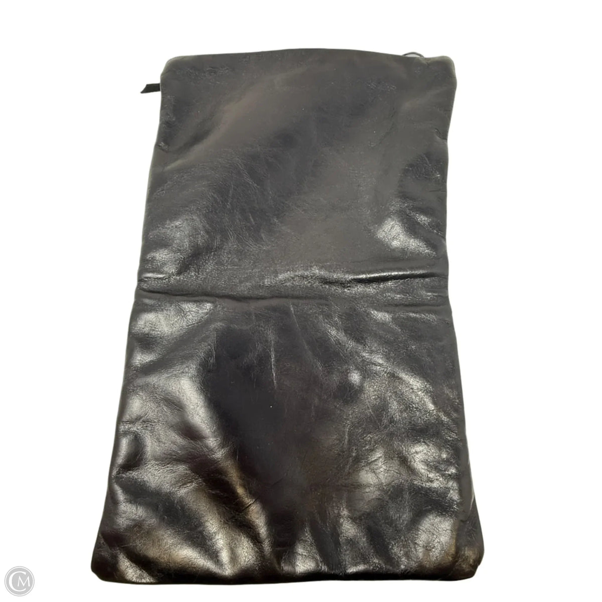 Leather Foldover Clutch By Bute, Size: Large