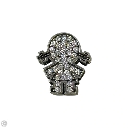 Little Girl Sterling Silver Bracelet Clip Charm