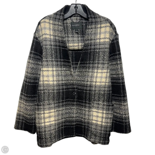 Jacket Other By Banana Republic In Black & Grey, Size: S