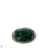 Wire Wrapped African Turquoise Jasper Statement Ring, Size: 7